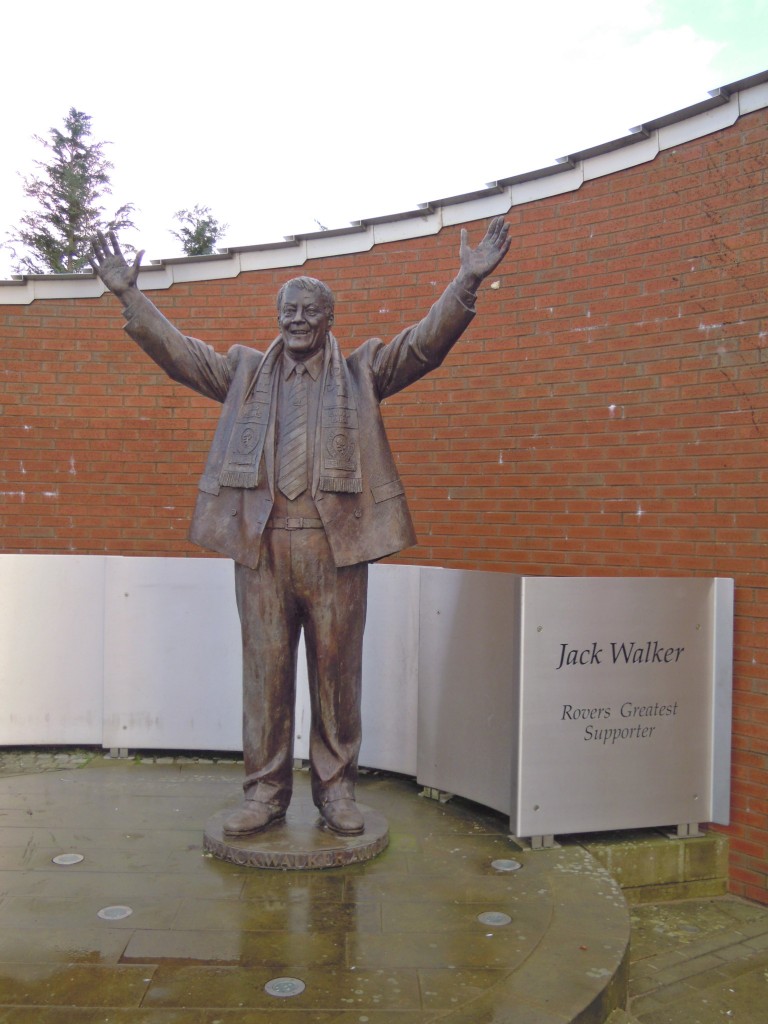 The Jack Walker Statue at Blackburn Rovers