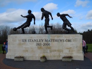 Sir Stanley Matthews statue