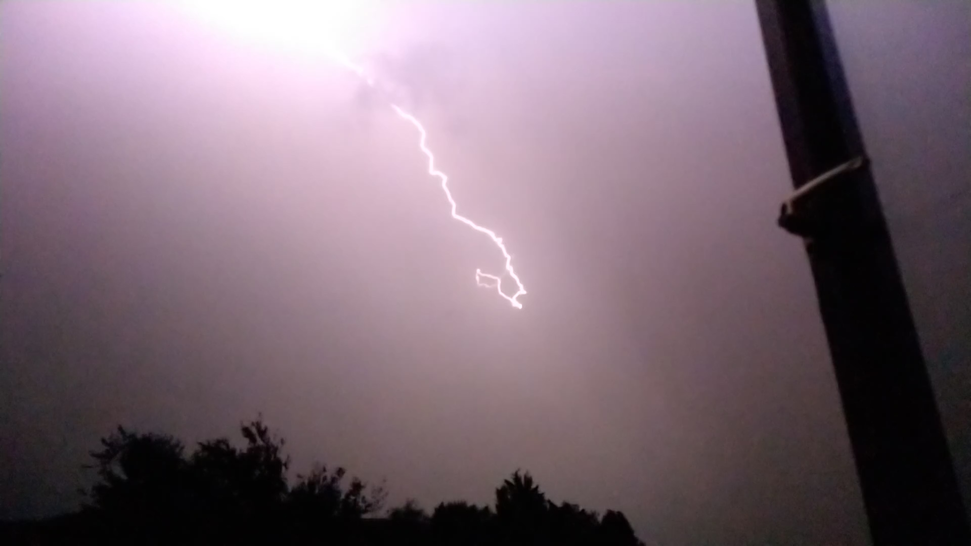 lightning from my office window